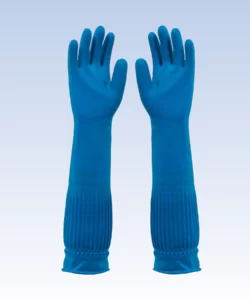 Seitz 7 guantes acanalados azules