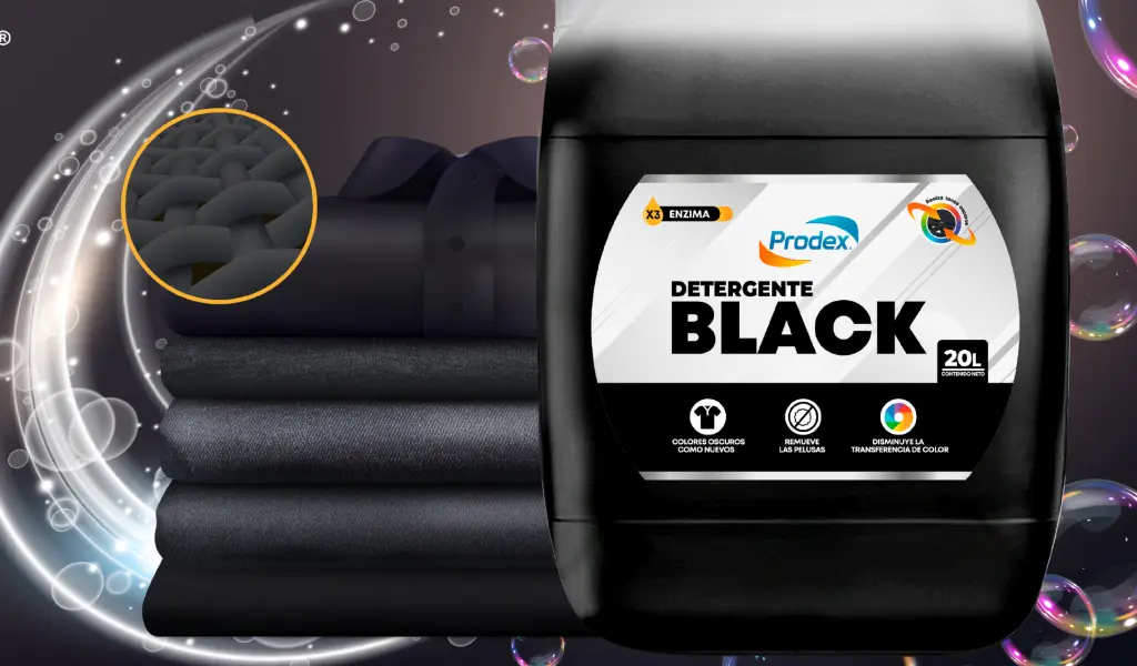 Prodex lanza el nuevo Detergente Black que revoluciona el cuidado de la ropa oscura 2 detergentablack