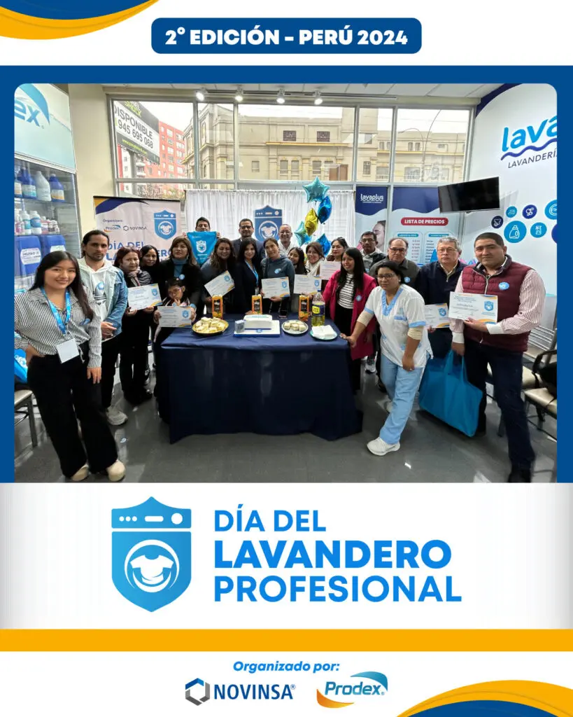“CELEBRACIÓN POR EL DIA DEL LAVANDERO PROFESIONAL” – 2DA EDICIÓN PERÚ 2024 1 post foto dia del lavandero