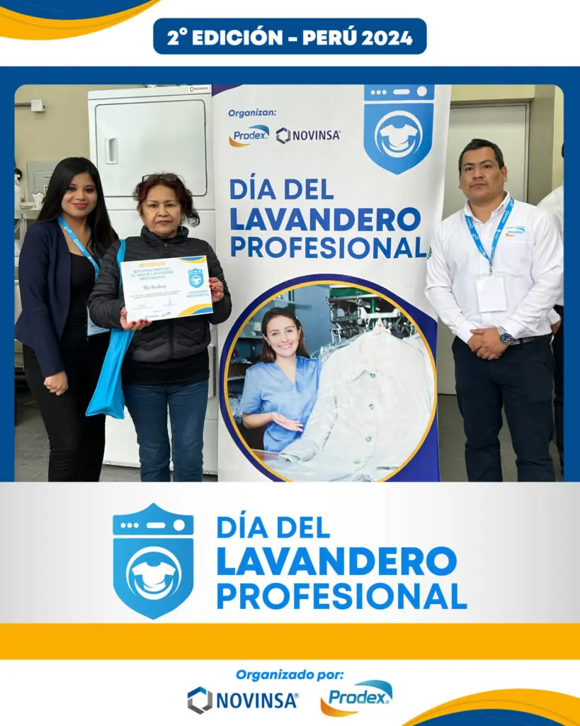“CELEBRACIÓN POR EL DIA DEL LAVANDERO PROFESIONAL” – 2DA EDICIÓN PERÚ 2024 6 post foto dia del lavandero Mesa de trabajo 1 copia 2