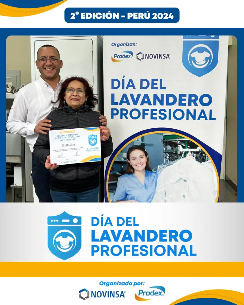 “CELEBRACIÓN POR EL DIA DEL LAVANDERO PROFESIONAL” – 2DA EDICIÓN PERÚ 2024 7 post foto dia del lavandero Mesa de trabajo 1 copia 5