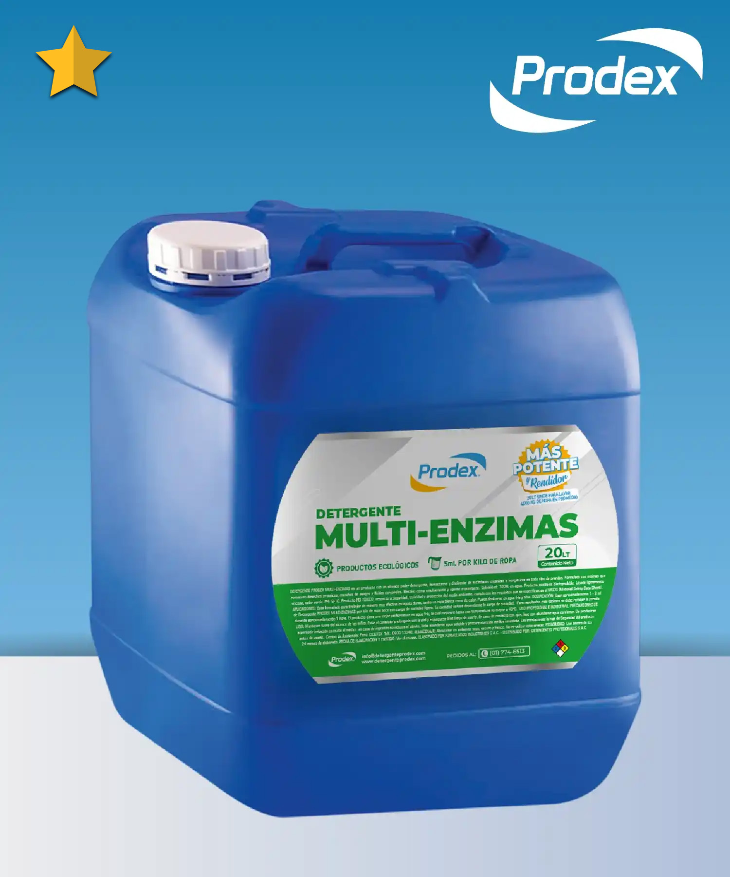 detergente multienzimas prodex rec